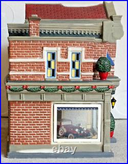 Department 56 Christmas in the City HENSLY CADILLAC & BUICK Building Retired