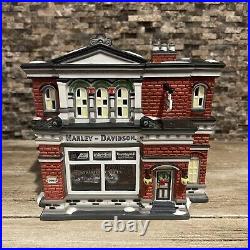 Department 56 Christmas in the City Harley Davidson City Dealership 56.59202