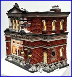 Department 56 Christmas in the City Harley-Davidson City Dealership Retired 2006 Department 56 Christmas in the City Harley-Davidson City Dealership Retired 2006