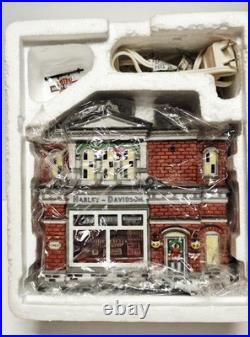 Department 56 Christmas in the City Harley-Davidson City Dealership Retired 2006 Department 56 Christmas in the City Harley-Davidson City Dealership Retired 2006