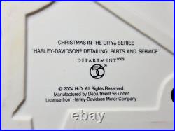 Department 56 Christmas in the City Harley-Davidson Detailing, Parts And Service