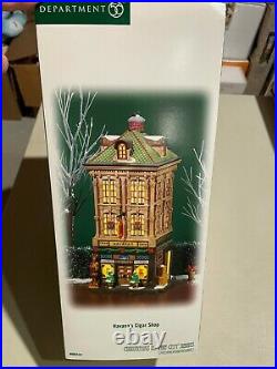 Department 56 Christmas in the City Havana's Cigar Shop 805534 RARE New in Box