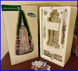 Department 56 Christmas in the City Historical landmark EMPIRE STATE BUILDING