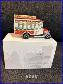 Department 56 Christmas in the City Hollie's Lunch Truck! Rare! New