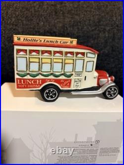 Department 56 Christmas in the City Hollie's Lunch Truck! Rare! New
