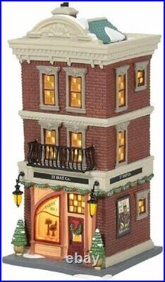 Department 56 Christmas in the City JT Hat Company (6005381)