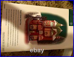 Department 56 Christmas in the City Jenny's Corner Book Shop Illuminated 2000