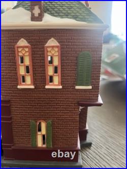 Department 56 Christmas in the City Jenny's Corner Book Shop Lighted Boxed 2000