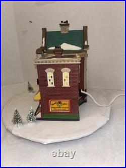 Department 56-Christmas in the City-Johnson's Grocery & Deli-withextras