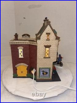 Department 56-Christmas in the City-Johnson's Grocery & Deli-withextras