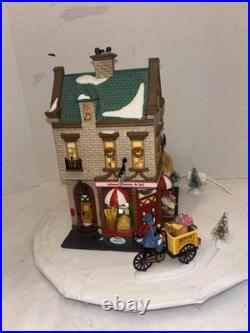 Department 56-Christmas in the City-Johnson's Grocery & Deli-withextras