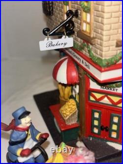 Department 56-Christmas in the City-Johnson's Grocery & Deli-withextras