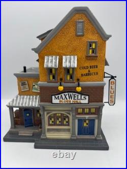 Department 56 Christmas in the City Maxwell's Blues Hall