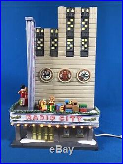 Department 56 Christmas in the City Radio City Music Hall Heritage Village 58924