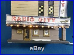 Department 56 Christmas in the City Radio City Music Hall Heritage Village 58924
