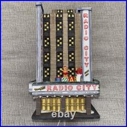 Department 56 Christmas in the City Radio City Music Hall. Working! No Box