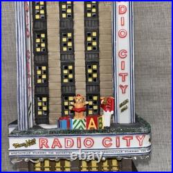 Department 56 Christmas in the City Radio City Music Hall. Working! No Box