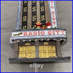 Department 56 Christmas in the City Radio City Music Hall. Working! No Box