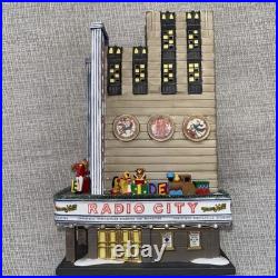 Department 56 Christmas in the City Radio City Music Hall. Working! No Box