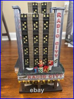 Department 56 Christmas in the City Radio City Music Hall. Working! No Box
