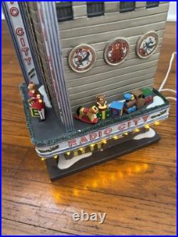 Department 56 Christmas in the City Radio City Music Hall. Working! No Box
