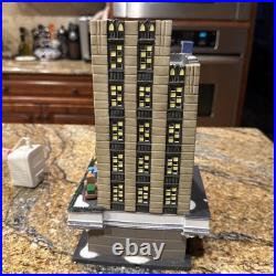 Department 56 Christmas in the City Radio City Music Hall with Box Ex Cond