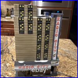 Department 56 Christmas in the City Radio City Music Hall with Box Ex Cond
