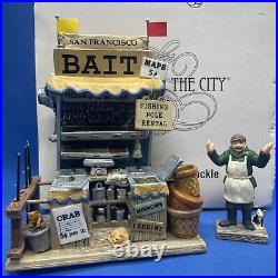 Department 56 Christmas in the City San Francisco Bait & Tackle #06400 Dept 56