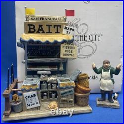 Department 56 Christmas in the City San Francisco Bait & Tackle #06400 Dept 56