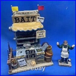 Department 56 Christmas in the City San Francisco Bait & Tackle #06400 Dept 56