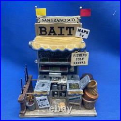 Department 56 Christmas in the City San Francisco Bait & Tackle #06400 Dept 56