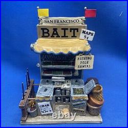 Department 56 Christmas in the City San Francisco Bait & Tackle #06400 Dept 56