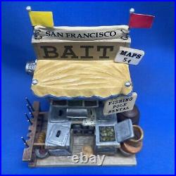 Department 56 Christmas in the City San Francisco Bait & Tackle #06400 Dept 56