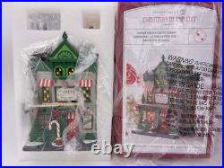 Department 56-Christmas in the City- Santa's Corner Confectionery 6013402
