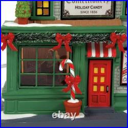 Department 56-Christmas in the City- Santa's Corner Confectionery 6013402