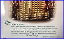 Department 56 Christmas in the City Series Empire State Building Never Displayed
