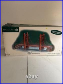 Department 56 Christmas in the City Series Golden Gate Bridge Landmark Series