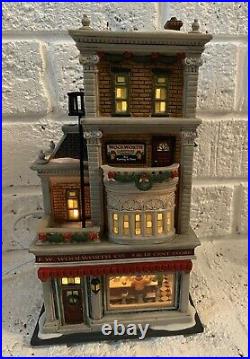 Department 56 Christmas in the City Series Lighted Building #59249 WOOLWORTH'S
