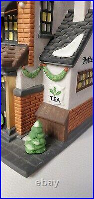 Department 56 Christmas in the City Series Potter's Tea House RETIRED RARE