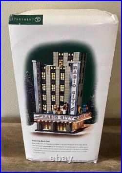 Department 56 Christmas in the City Series Radio City Music Hall #58924 SEE DESC