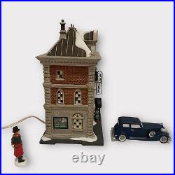 Department 56 Christmas in the City Series The Prescott Hotel & Accessories &Box