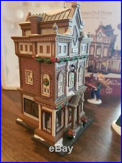 Department 56 Christmas in the City Series Victorias Doll House #59257