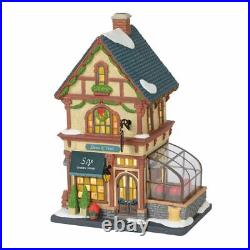 Department 56 Christmas in the City, Stems and Vines Garden House (6000572)