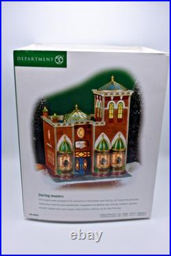 Department 56 Christmas in the City Sterling Jewelers #56.58926 Department 56 Christmas in the City Sterling Jewelers #56.58926