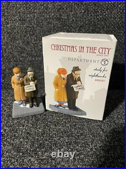 Department 56 Christmas in the City Study For Nighthawks! HTF! Rare! New