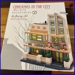 Department 56 Christmas in the City THE FLAMINGO CLUB 4022814