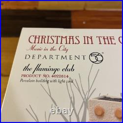 Department 56 Christmas in the City THE FLAMINGO CLUB 4022814