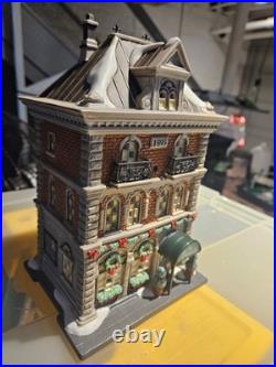 Department 56 Christmas in the City THE PRESCOTT HOTEL Complete No Issues RARE
