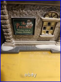 Department 56 Christmas in the City THE PRESCOTT HOTEL Complete No Issues RARE