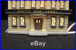 Department 56 Christmas in the City TIMES TOWER New Year 2000 Special Edition